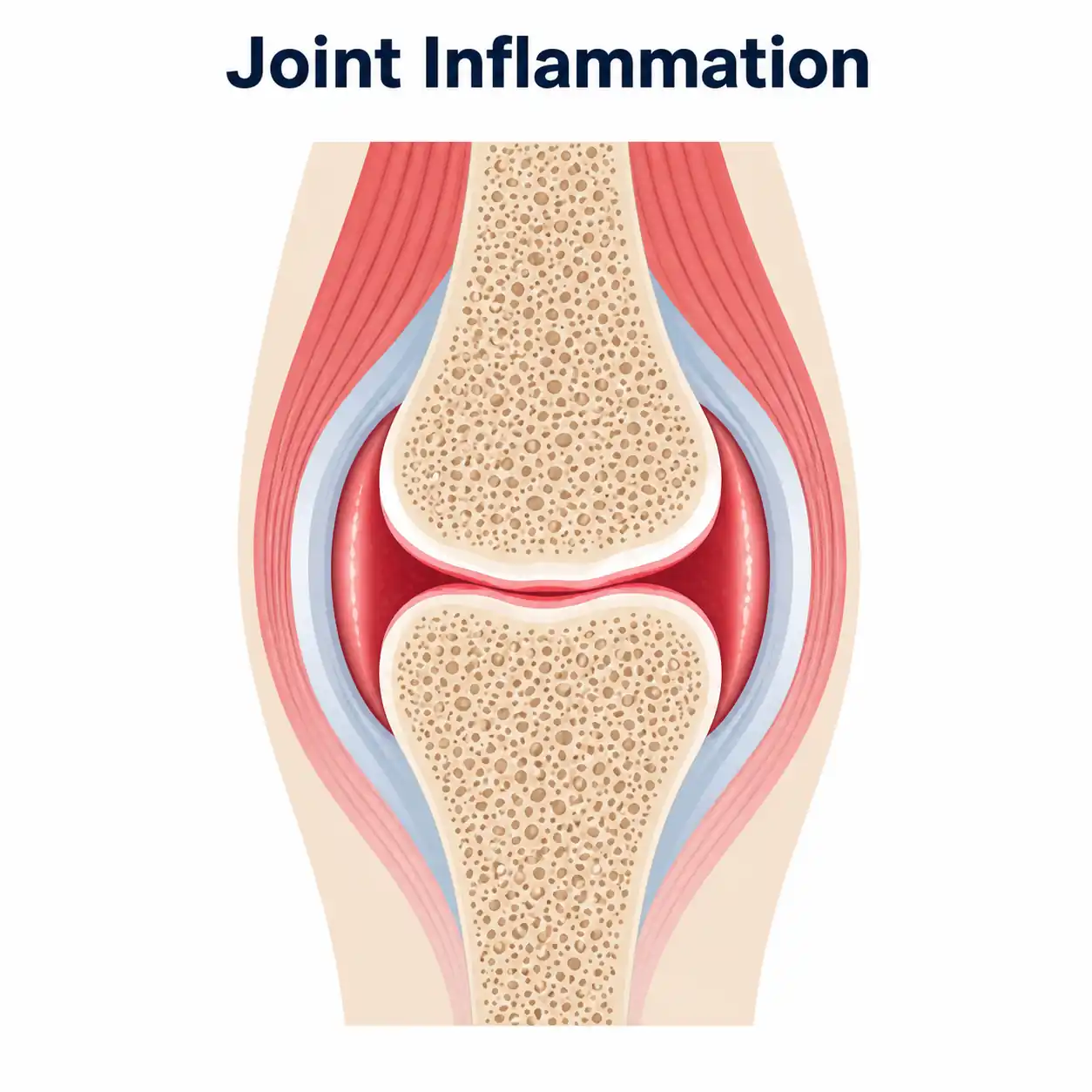 Joint inflammation diagram